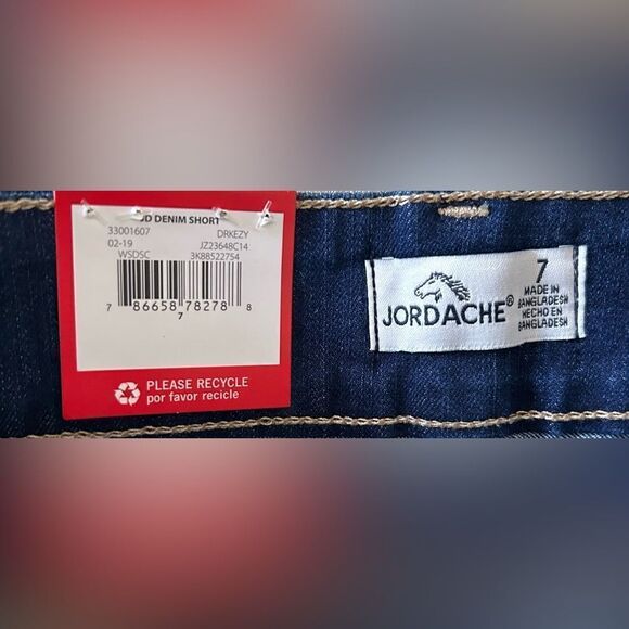 NWT … JORDACHE Girls “Size: 7” Denim Shorts - Picture 4 of 4